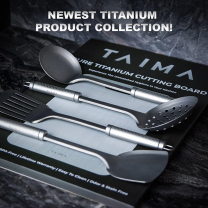 Taima® Spatel/Utensilien aus 100 % reinem Titan